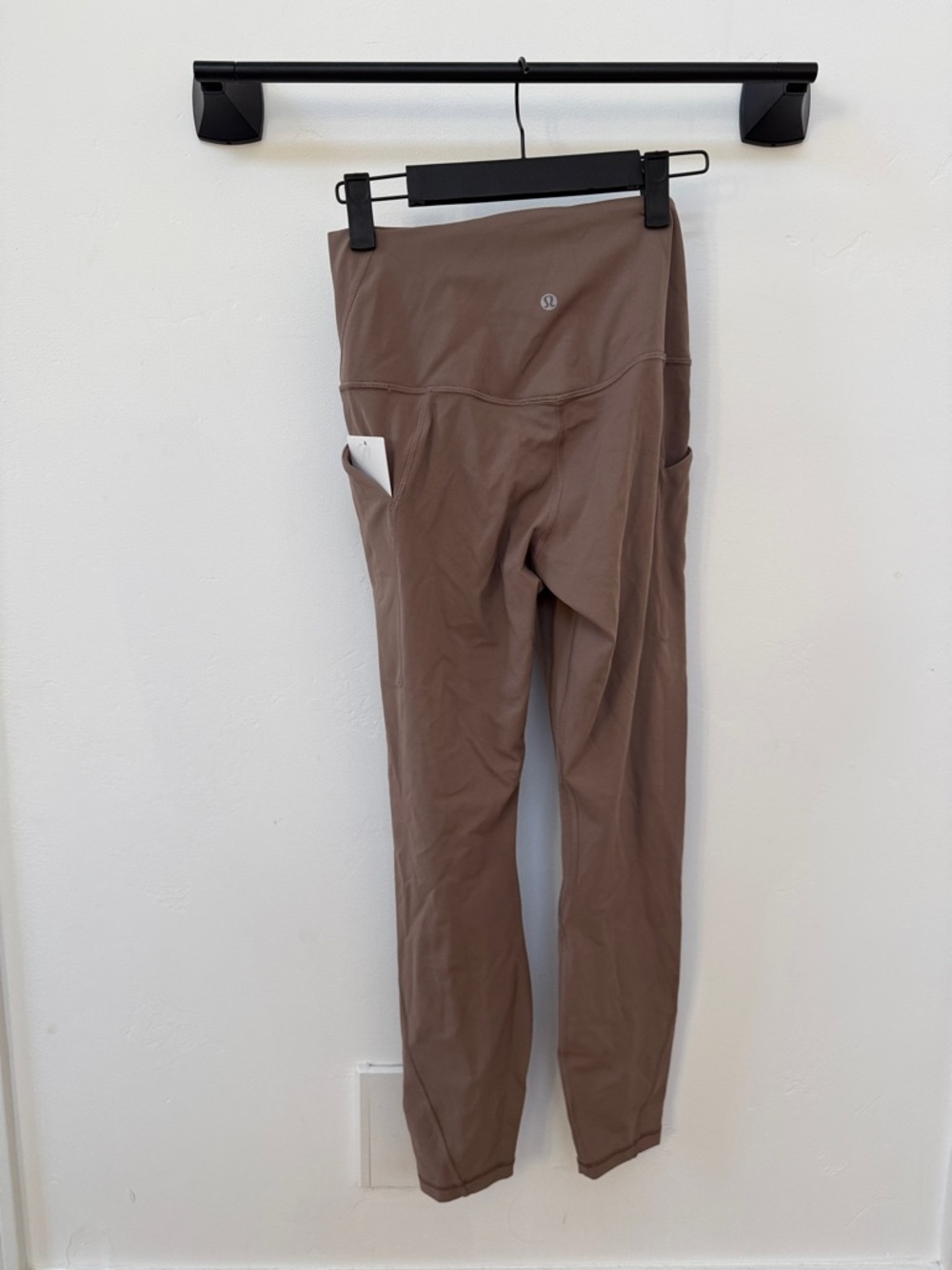 lululemon Align HR Pant 25" in Taupe Gray